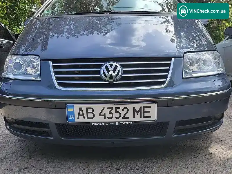 Volkswagen Sharan 2005, фото з оголошення 1 з 17, VIN WVWZZZ7MZ6V006807