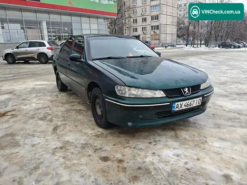 Peugeot 406 1998, фото з оголошення 1 з 8, VIN VF38BLFYE80522460