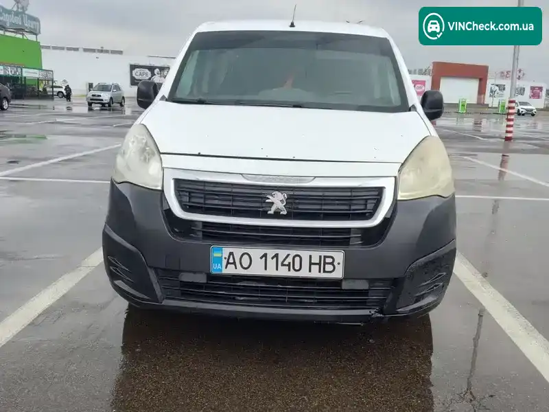 Peugeot Partner 2016, фото з оголошення 1 з 10, VIN VF37B5FK6GJ624010
