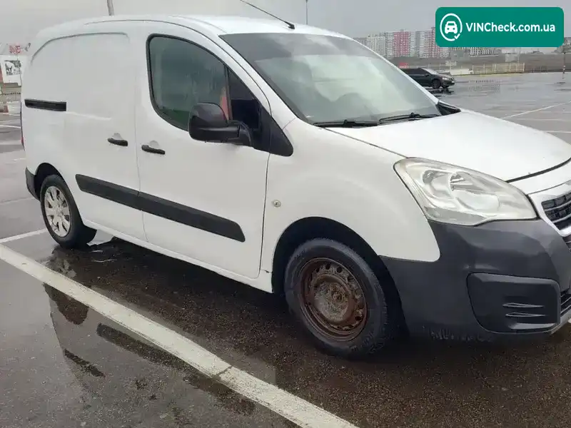 Peugeot Partner 2016, фото з оголошення 2 з 10, VIN VF37B5FK6GJ624010