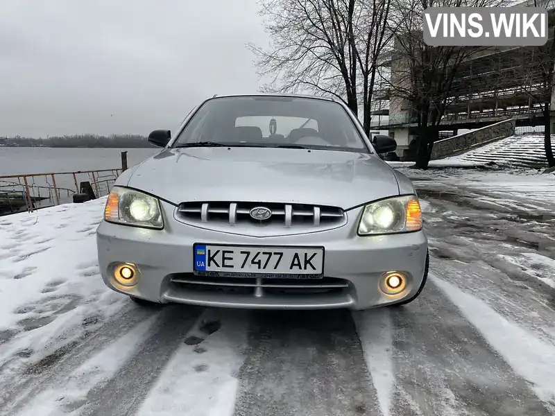 Hyundai Accent 2000, фото з оголошення 2 з 14, VIN KMHCG51FPYU058436