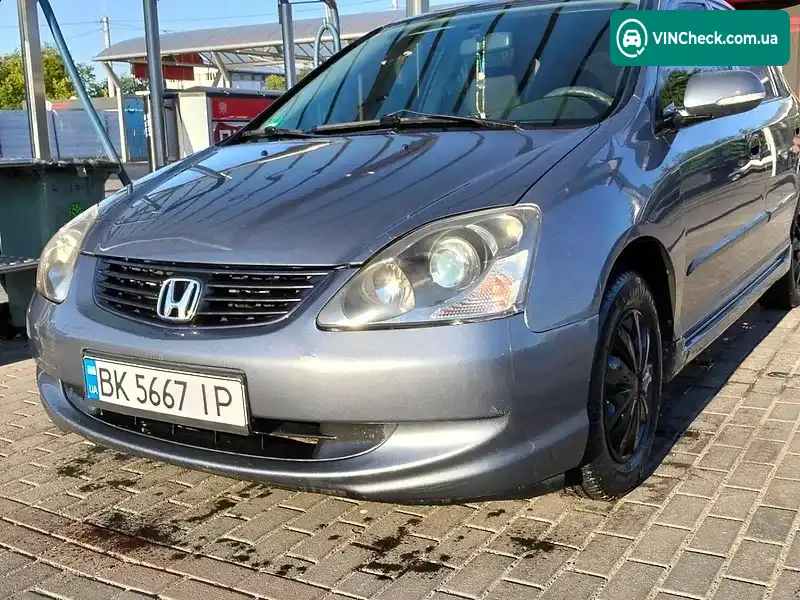 Honda Civic 2004, фото з оголошення 1 з 10, VIN SHHEU77404U206691
