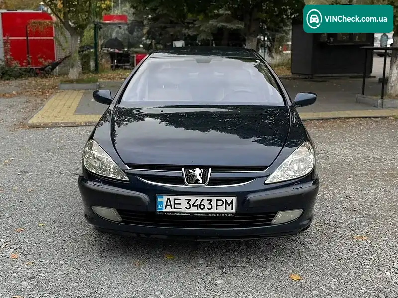 Peugeot 607 2002, фото з оголошення 2 з 13, VIN VF39D4HXB92042476