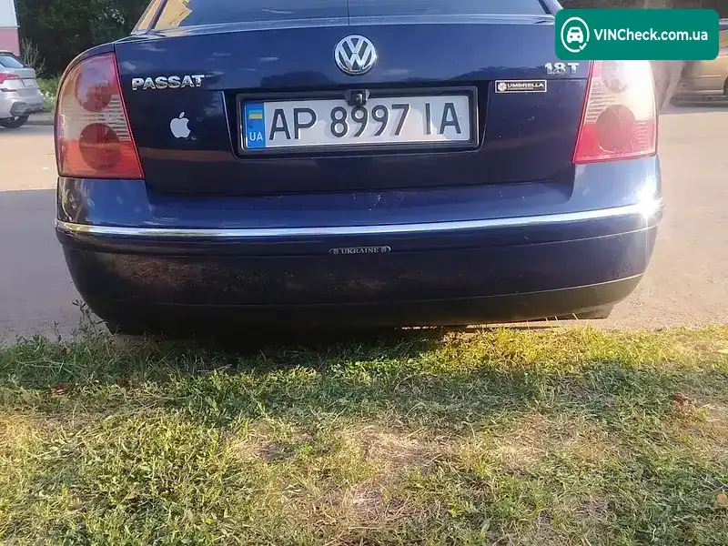 Volkswagen Passat 2003, фото з оголошення 2 з 16, VIN WVWZZZ3BZ4P055179