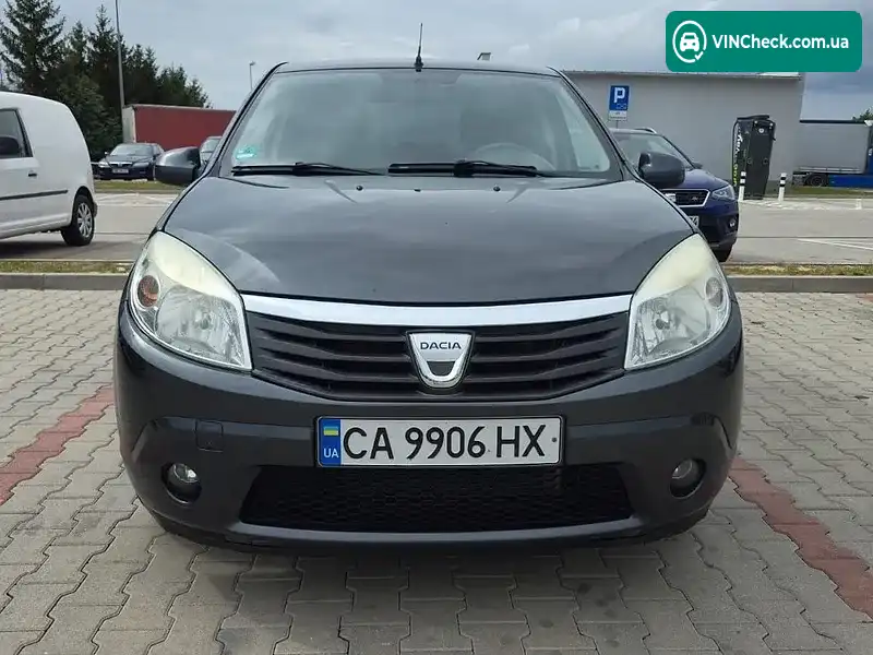 Dacia Sandero 2008, фото з оголошення 1 з 10, VIN UU1BSDAEH40151507