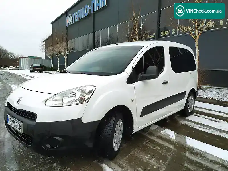 Peugeot Partner 2012, фото з оголошення 2 з 20, VIN VF37A9HN0CN537238