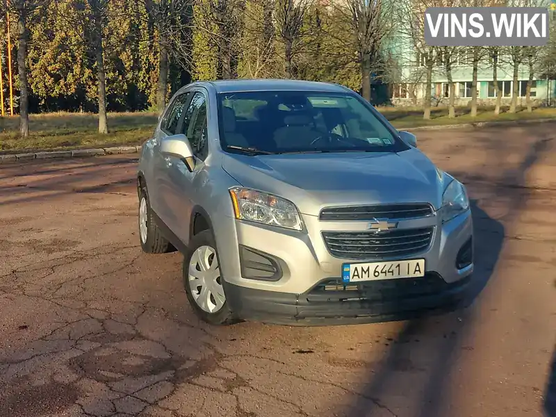 Chevrolet Trax 2016, фото з оголошення 1 з 12, VIN 3GNCJKSB5GL265361