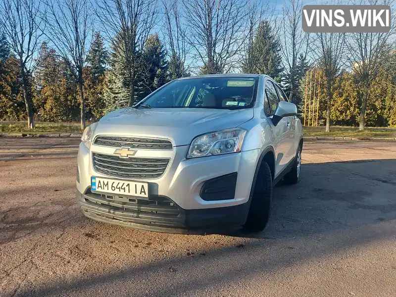 Chevrolet Trax 2016, фото з оголошення 2 з 12, VIN 3GNCJKSB5GL265361