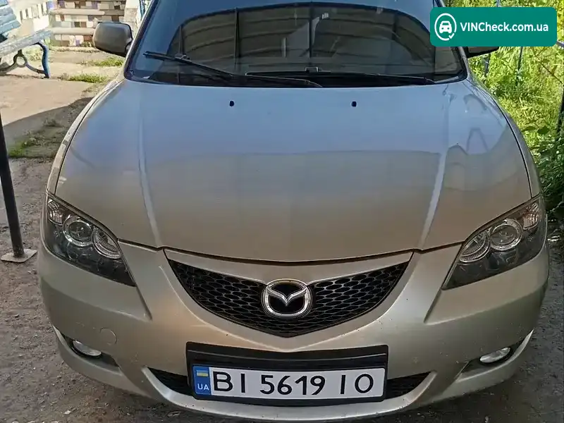 Mazda 3 2003, фото з оголошення 1 з 8, VIN JMZBK12F241110508