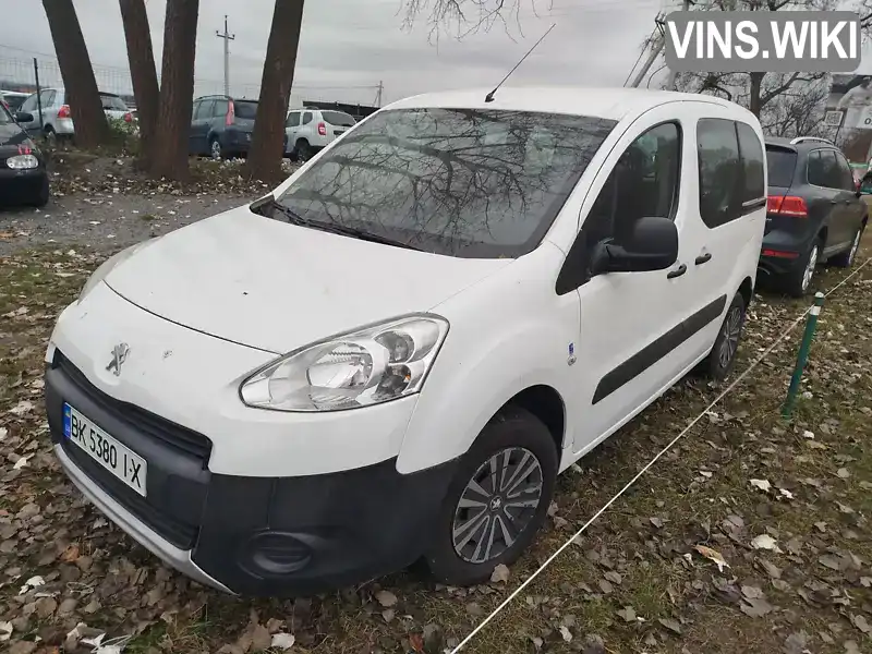 Peugeot Partner 2013, фото з оголошення 1 з 21, VIN VF37J9HN0DN523883