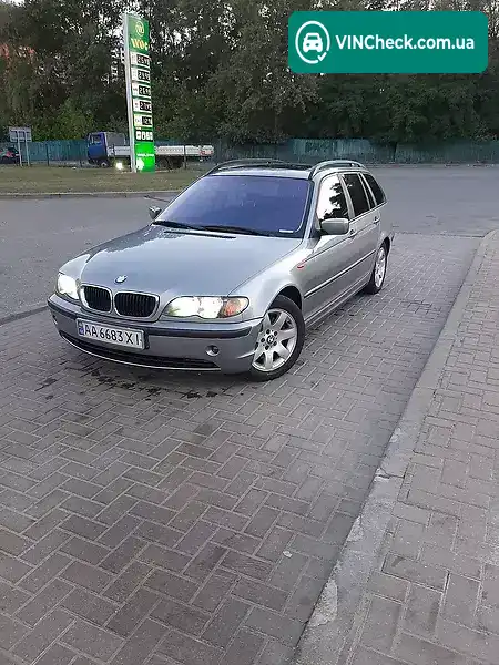 BMW 3 Series 2002, фото з оголошення 1 з 20, VIN WBAAP71030EM05499