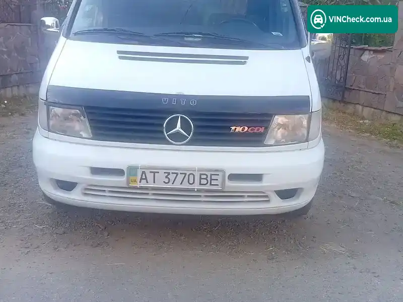 Mercedes-Benz Vito 2002, фото з оголошення 1 з 14, VIN WDF63809413464378