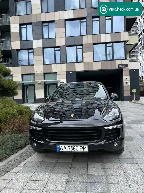 Porsche Cayenne 2017, фото з оголошення 1 з 7, VIN WP1ZZZ92ZHKA90636