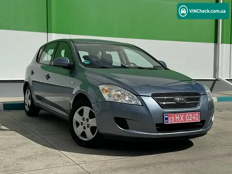 Kia Ceed 2007, фото з оголошення 1 з 20, VIN U5YFF24227L018321