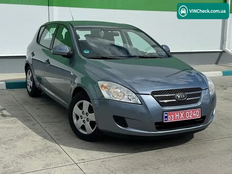 Kia Ceed 2007, фото з оголошення 2 з 20, VIN U5YFF24227L018321