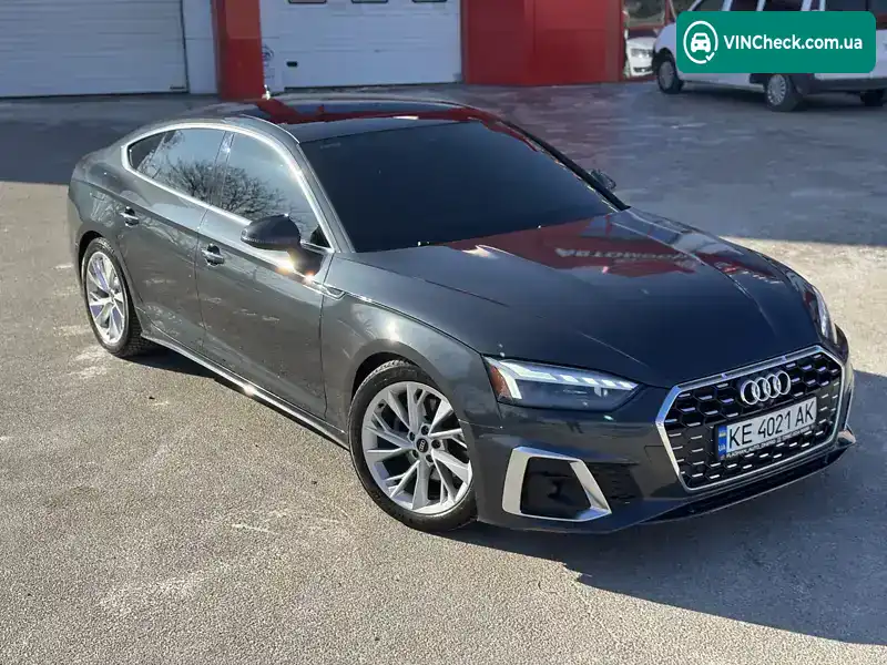 Audi A5 2021, фото з оголошення 2 з 21, VIN WAUCBCF54NA011447