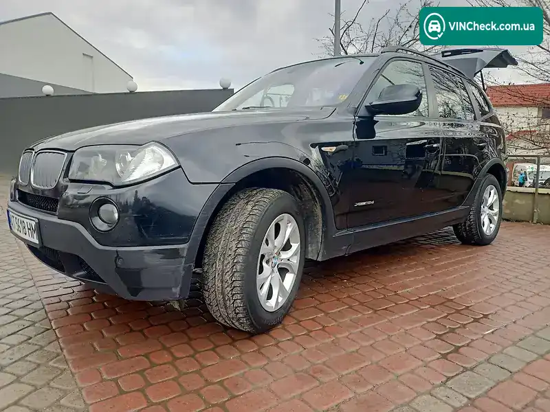 BMW X3 2009, фото з оголошення 1 з 18, VIN WBAPE71040WH92545