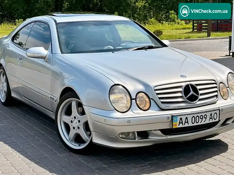 Mercedes-Benz CLK-Class 2001, фото з оголошення 1 з 17, VIN WDB2083651F196187