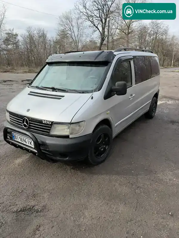 Mercedes-Benz Vito 2000, фото з оголошення 1 з 11, VIN VSA63809413296337