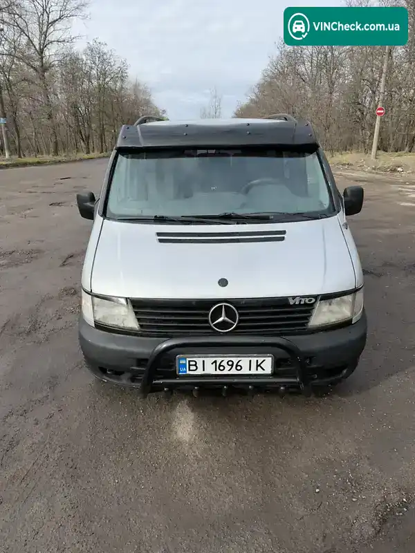 Mercedes-Benz Vito 2000, фото з оголошення 2 з 11, VIN VSA63809413296337