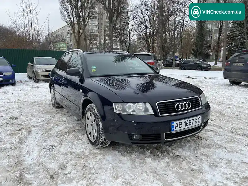 Audi A4 2003, фото з оголошення 2 з 11, VIN WAUZZZ8E03A400394