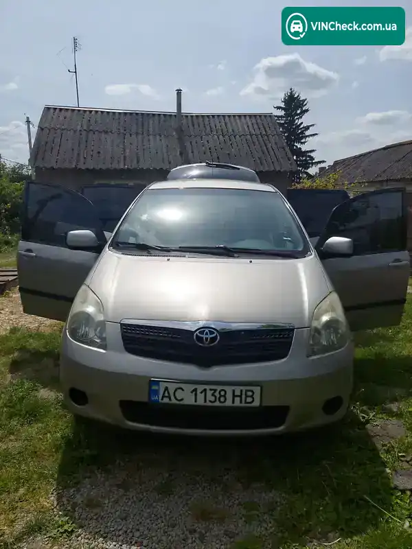 Toyota Corolla Verso 2003, фото з оголошення 1 з 16, VIN JTDEX28E800028867