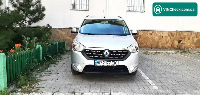 Renault Lodgy 2017, фото з оголошення 2 з 20, VIN VF1JSRDL459207368