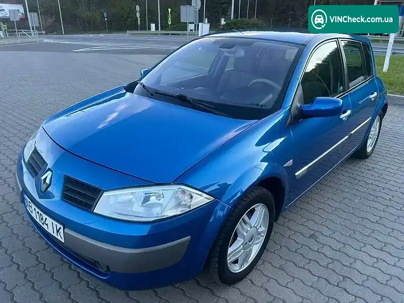 Renault Megane 2002, фото з оголошення 2 з 21, VIN VF1BM0J0H28017874