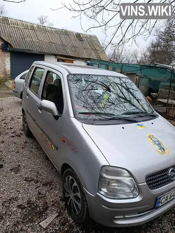 Opel Agila 2001, фото з оголошення 1 з 14, VIN W0L0HAF681G099642