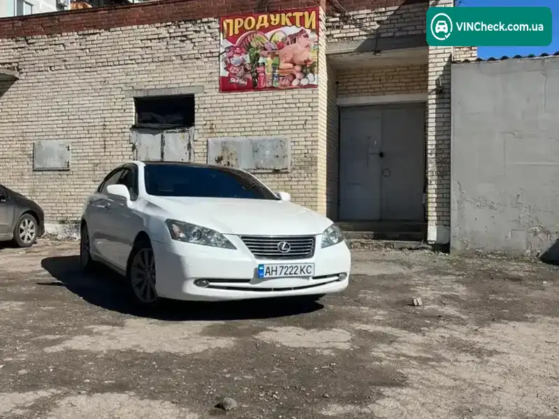 Lexus ES 2007, фото з оголошення 2 з 21, VIN JTHBJ46G172145790