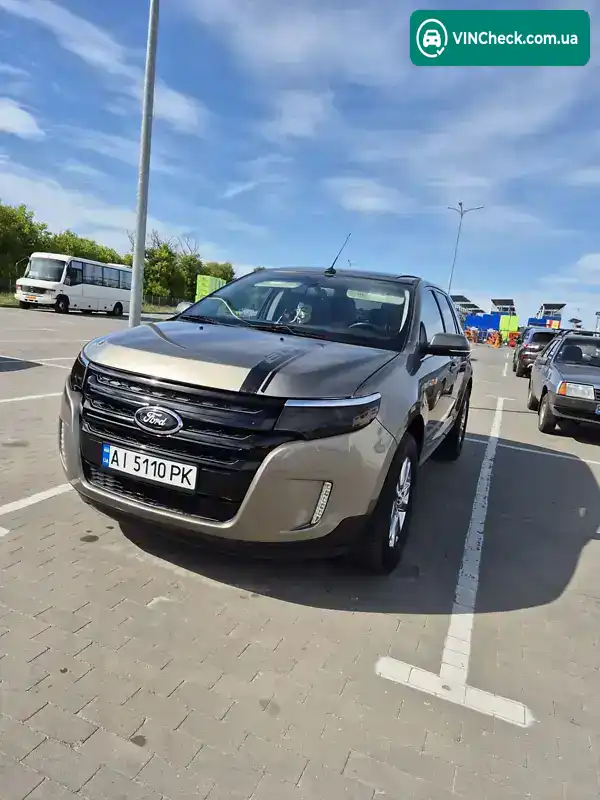 Ford Edge 2013, фото з оголошення 2 з 19, VIN 2FMDK3KC7DBC77913