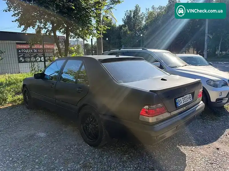 Mercedes-Benz S-Class 1998, фото з оголошення 2 з 5, VIN WDB1400501A392662