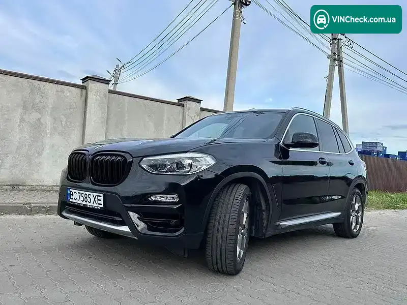 BMW X3 2021, фото з оголошення 2 з 21, VIN 5UXTY3C04M9F55667