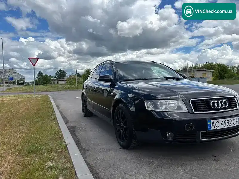 Audi A4 2001, фото з оголошення 2 з 17, VIN WAUZZZ8E62A137861