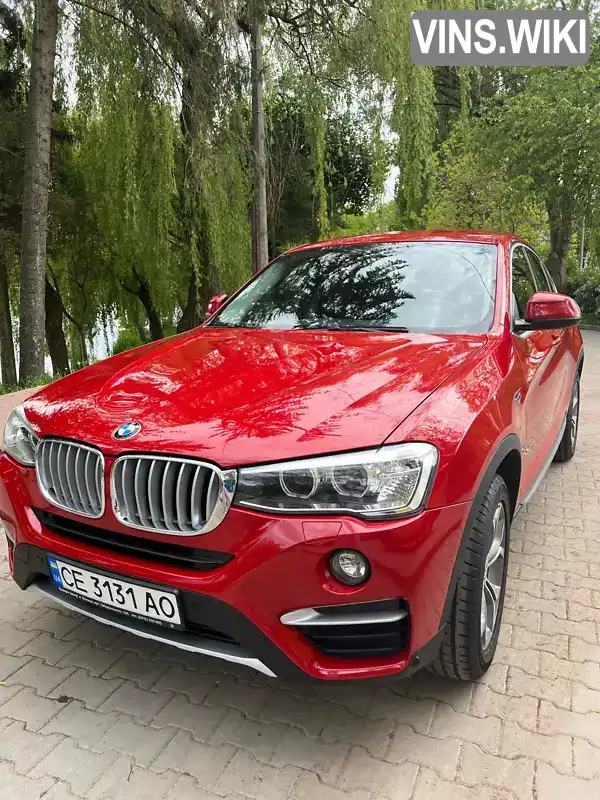 BMW X4 2016, фото з оголошення 1 з 12, VIN WBAXW110X00U67621