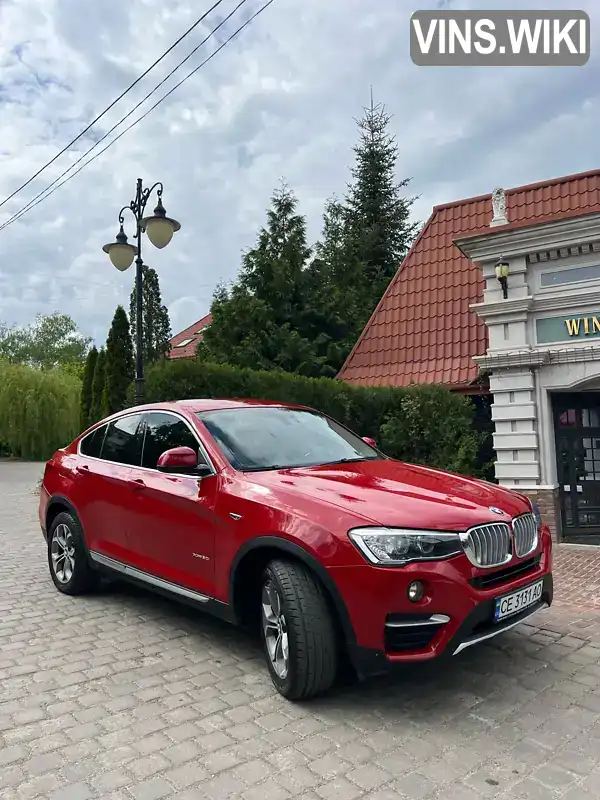 BMW X4 2016, фото з оголошення 2 з 12, VIN WBAXW110X00U67621