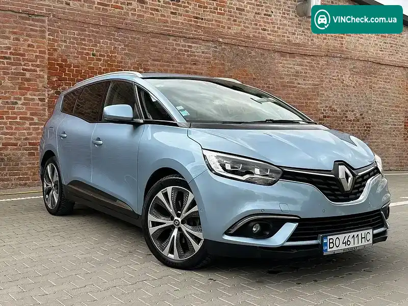 Renault Scenic 2018, фото з оголошення 1 з 20, VIN VF1RFA00660682319