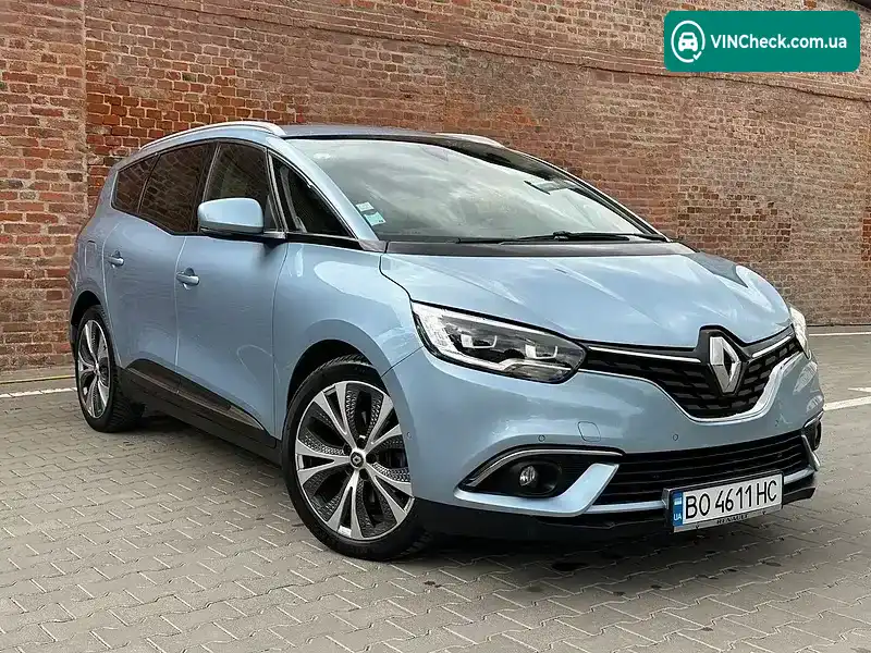 Renault Scenic 2018, фото з оголошення 2 з 20, VIN VF1RFA00660682319