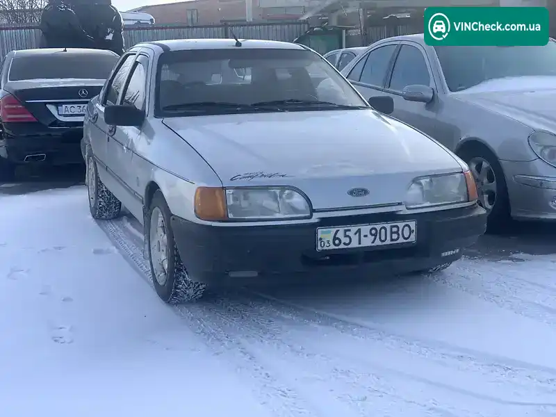Ford Sierra 1987, фото з оголошення 1 з 11, VIN WF0FXXGBBFHP62842