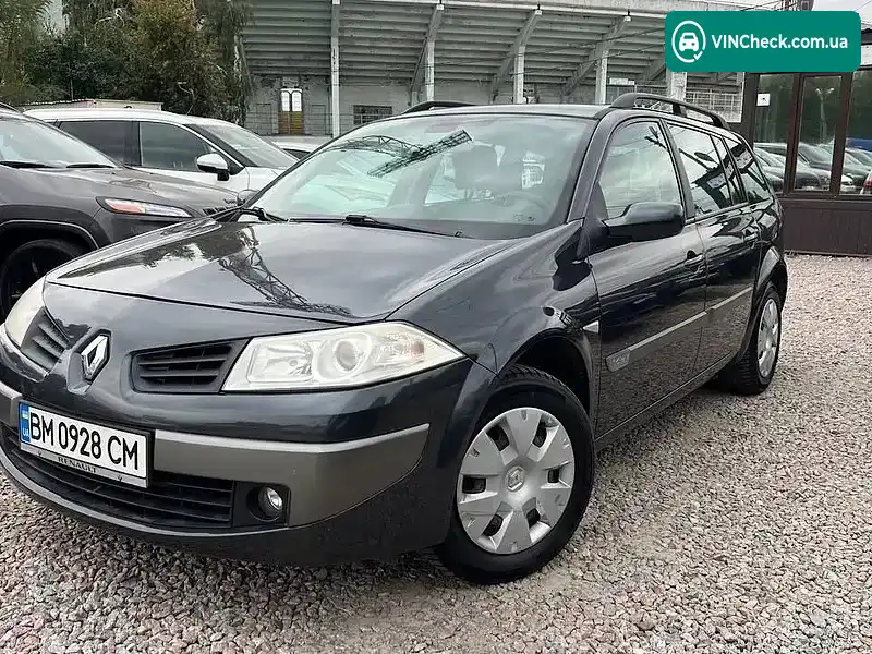 Renault Megane 2006, фото з оголошення 1 з 20, VIN VF1KM1R0H36670806