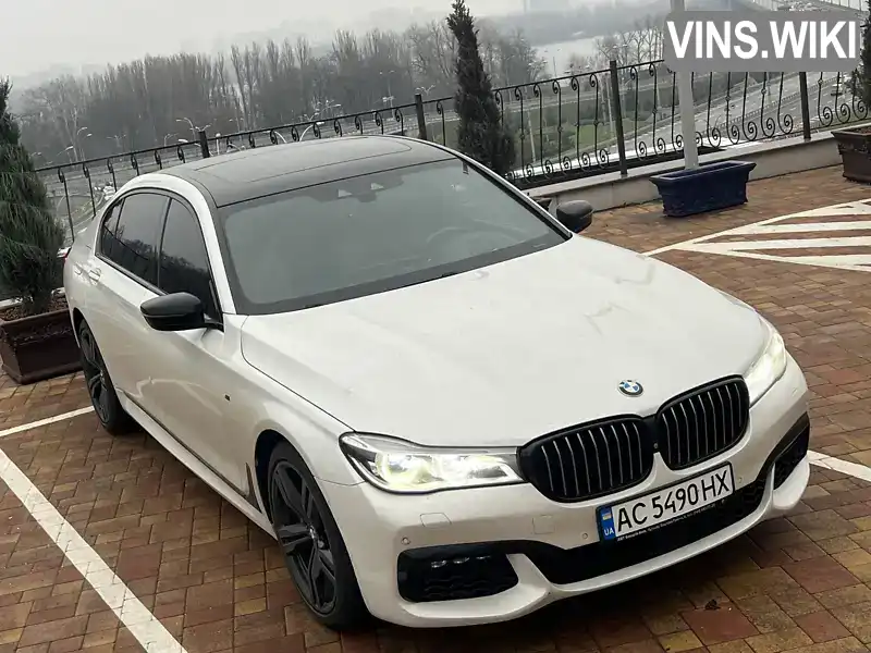 BMW 7 Series 2016, фото з оголошення 2 з 21, VIN WBA7F0C35HGM21506