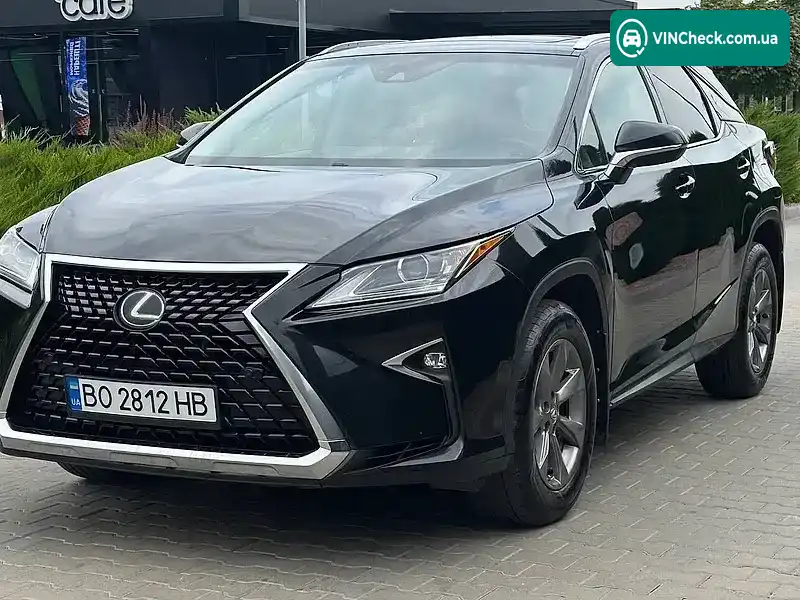 Lexus RX 2016, фото з оголошення 1 з 20, VIN 2T2BZMCA0HC056446