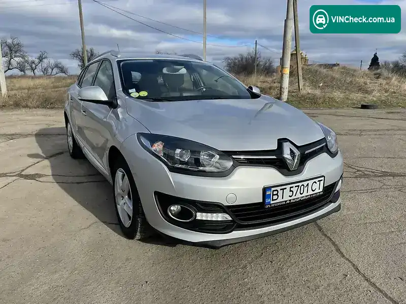 Renault Megane 2016, фото з оголошення 2 з 20, VIN VF1KZ490J55791811