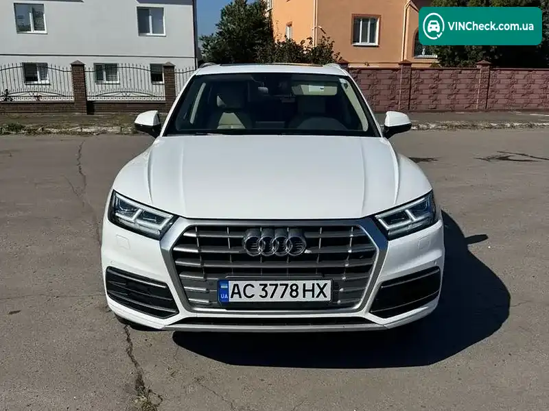 Audi Q5 2018, фото з оголошення 2 з 18, VIN WA1BNAFY6J2107020