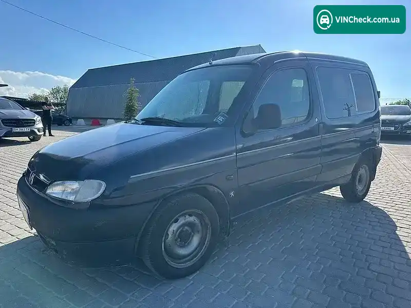 Peugeot Partner 2001, фото з оголошення 1 з 14, VIN VF35BWJYF60405948