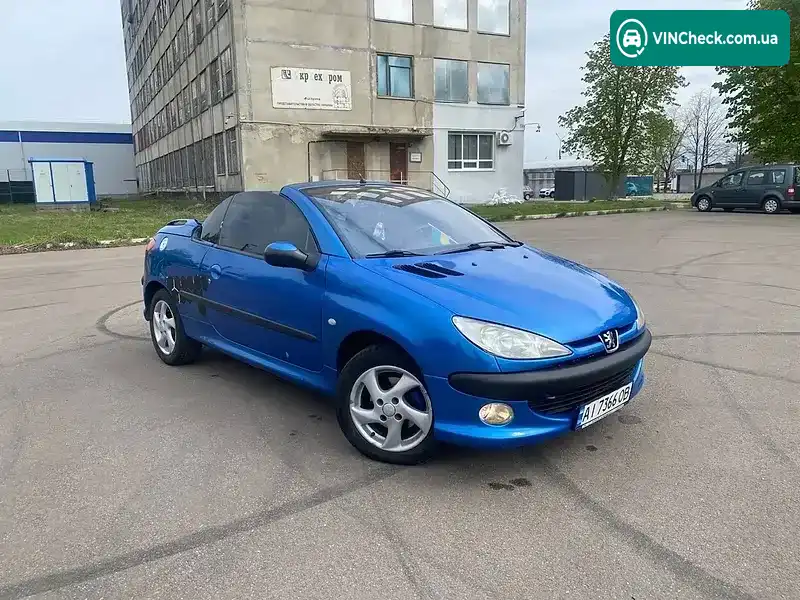 Peugeot 206 2003, фото з оголошення 1 з 13, VIN VF32DNFUR42901879