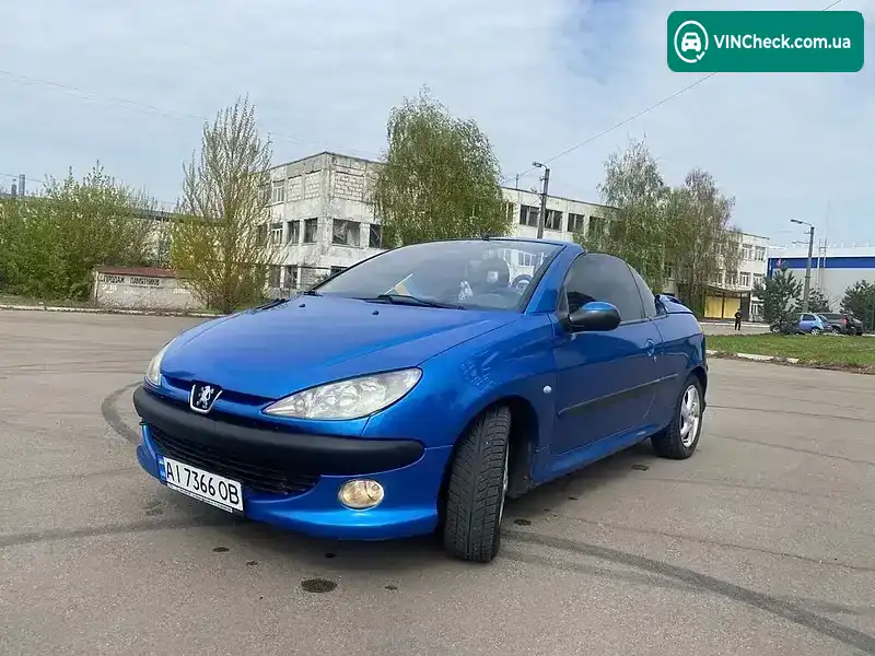 Peugeot 206 2003, фото з оголошення 2 з 13, VIN VF32DNFUR42901879