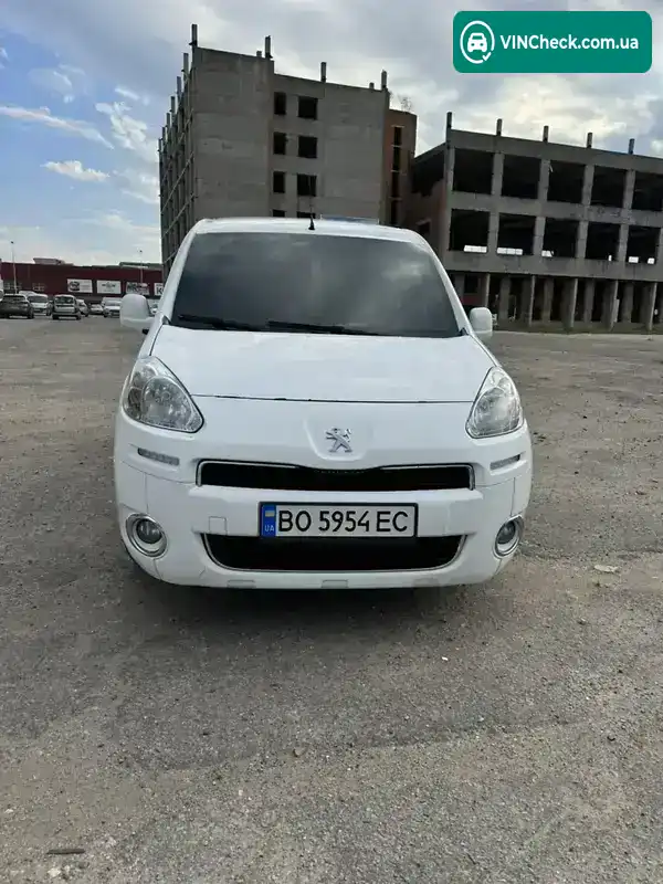 Peugeot Partner 2014, фото з оголошення 2 з 16, VIN VF37D9HF0EJ863250