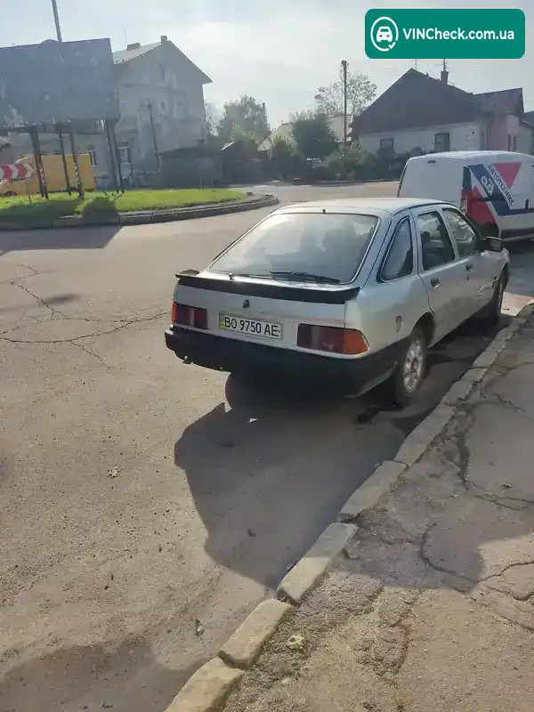 Ford Sierra 1986, фото з оголошення 2 з 4, VIN WF0AXXGBBAGY84646