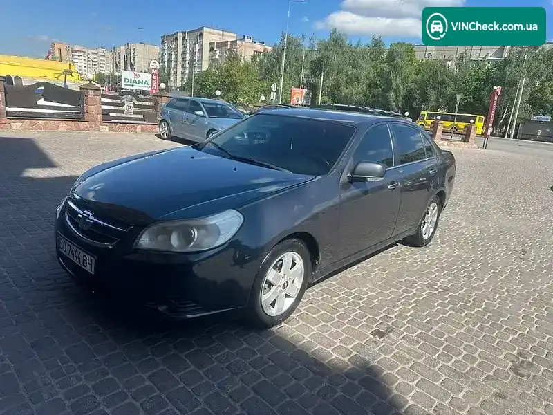 Chevrolet Epica 2007, фото з оголошення 2 з 15, VIN Y6DLA69LE8B100918